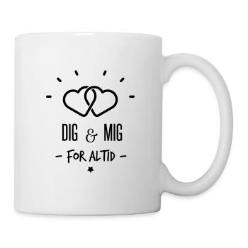 DIG & MIG - Mug blanc - blanc - Droite
