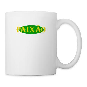 Paixao Logo - Mug blanc - blanc - Droite