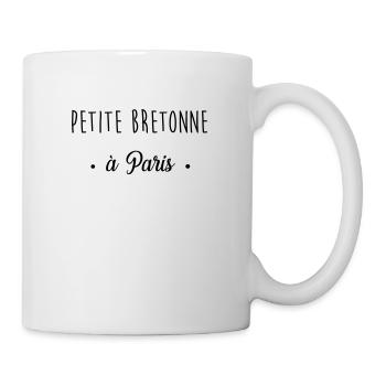 PETITE BRETONNE A PARIS - Mug blanc - blanc - Droite
