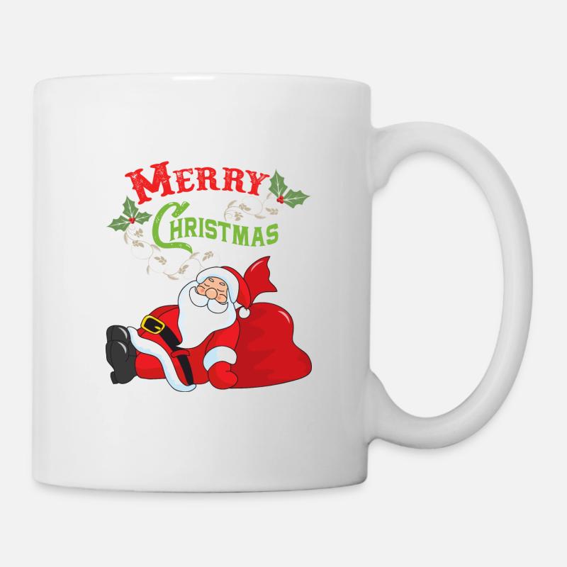 Weihnachtsmann - Tasse - Weiß