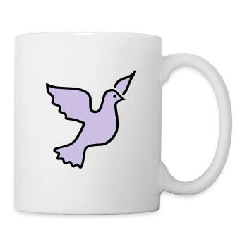 colombe - Mug blanc - blanc - Droite