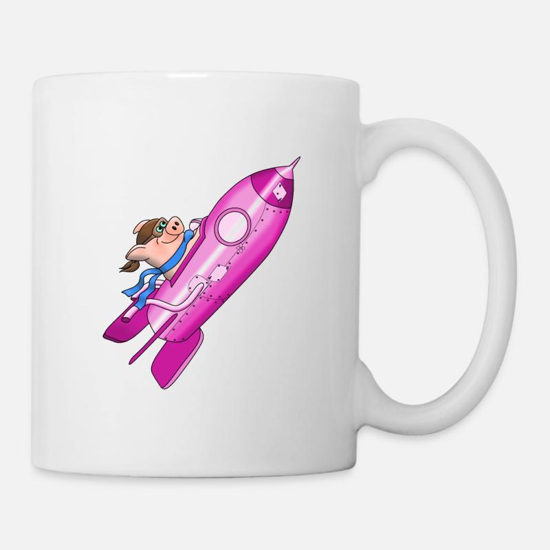 rocket - Mug - white