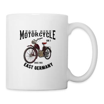 Moped DDR SR 1 from Suhl Motorcycle East Germany - Mug - white - Right