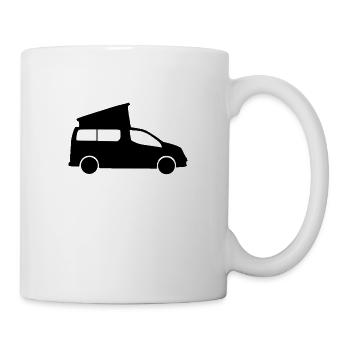 Caravane - Mug blanc - blanc - Droite