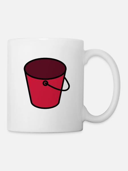Bucket Color Customizable - Mug - white