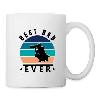 Best Dad Ever Photographer - Mug - white - Right