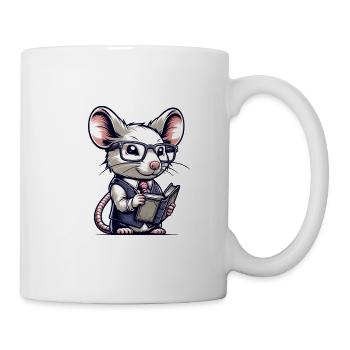 Cute Mouse Teacher - Mug - white - Right