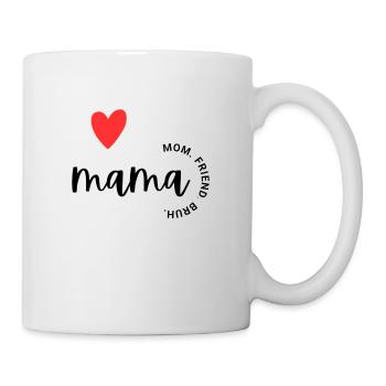I love Mama png - Tasse - Weiß - Rechts