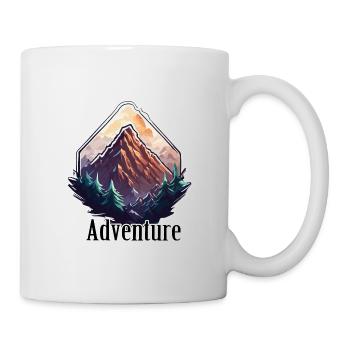 Aventure / Montagne / Pics / Randonnée / Tyrol - Mug blanc - blanc - Droite