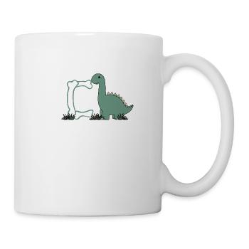 Buchstabe C - Tasse - Weiß - Rechts