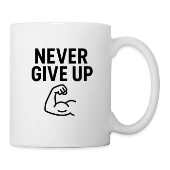 N’abandonnez jamais la Force - Mug blanc - blanc - Droite