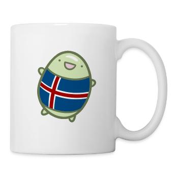 Haricot sucré - Islande - Mug blanc - blanc - Droite