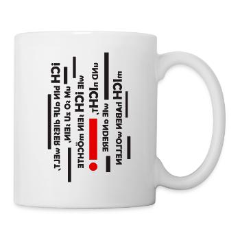 iCH bIN iCH - Tasse - Weiß - Rechts