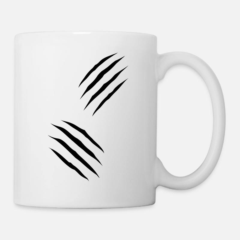 Two_Claws - Tasse - Weiß