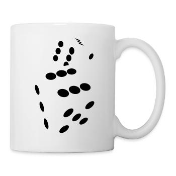 dices_dots_1clr - Mug - white - Right
