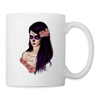 La Catrina dia dos muerto - Mug - white - Right