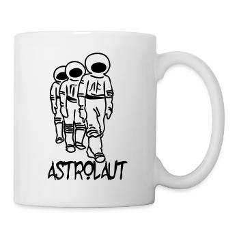 Astrolaut Records - Tasse - Weiß - Rechts