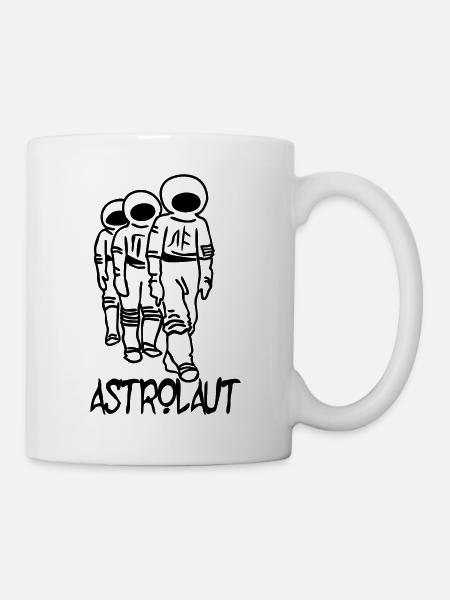 Astrolaut Records - Tasse - Weiß