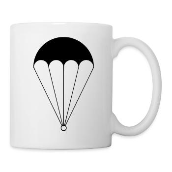 parachute - Tasse - Weiß - Rechts