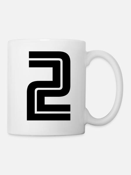 2 - Mug - white
