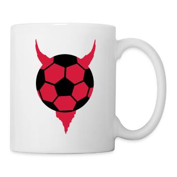 football_2 - Mug blanc - blanc - Droite