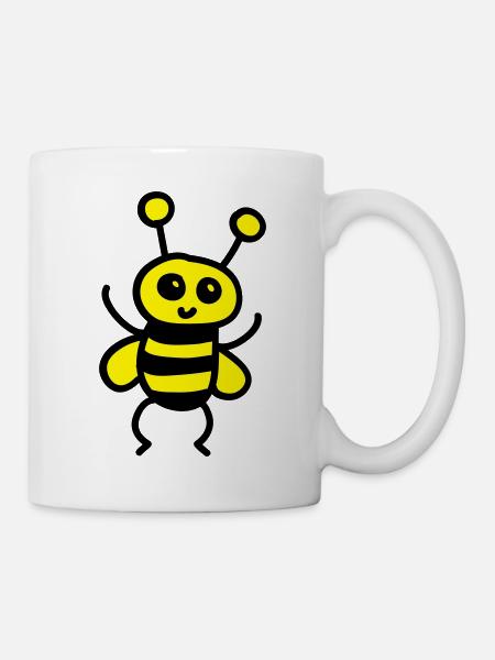 Cute Bee - Mug - white