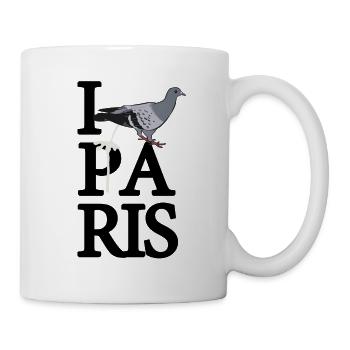 I pigeon Paris - Tasse - Weiß - Rechts