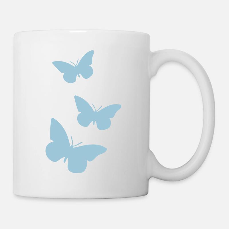 Schmetterling - Mug blanc - blanc