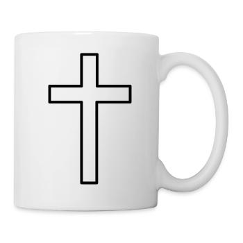 Croix Chrétienne (V) - Mug - white - Right