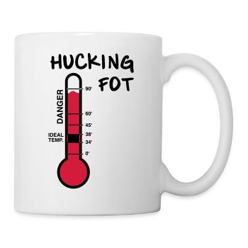 Thermometer HUCKING FOT - Tasse - Weiß - Rechts