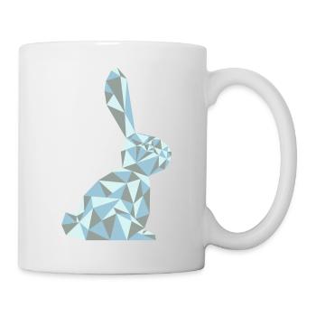 Hase - Tasse - Weiß - Rechts