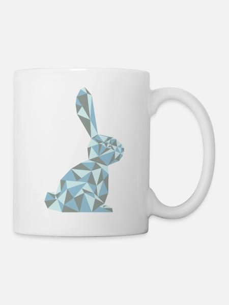 Hase - Tasse - Weiß