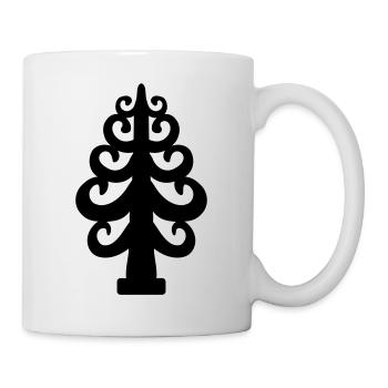 Clamping trees - Mug - white - Right