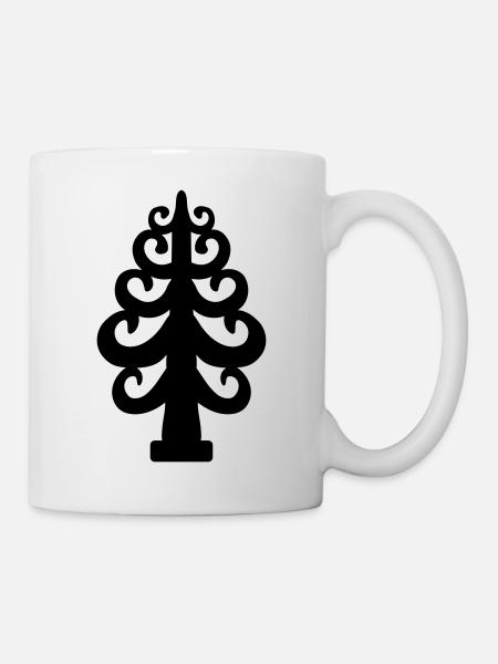 Clamping trees - Mug - white