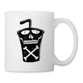 Soda cup fast food drink - Mug - white - Right