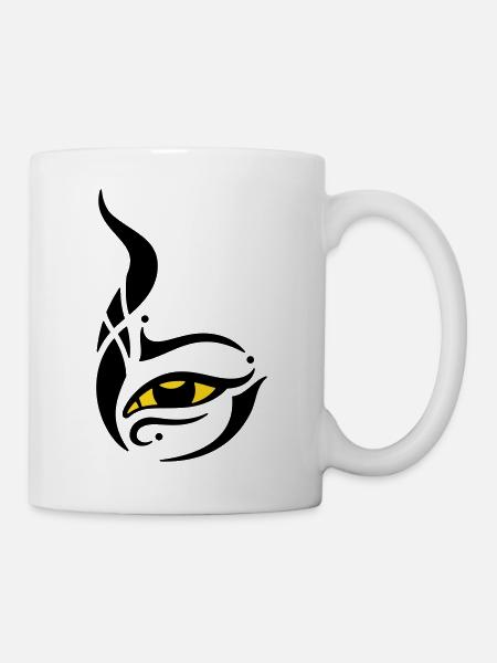 Œil-Licorne - Mug blanc - blanc