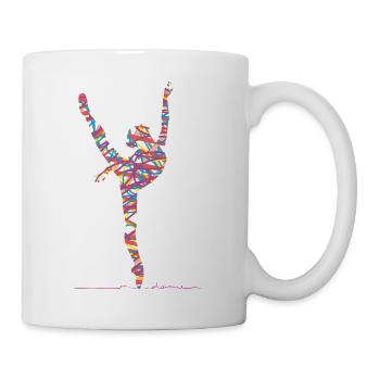 Ballet Tanzen - Tasse - Weiß - Rechts