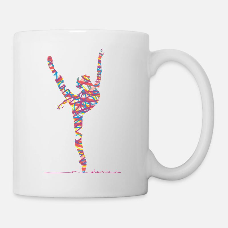 Ballet Tanzen - Tasse - Weiß