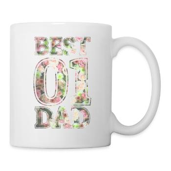 Le meilleur papa - Mug blanc - blanc - Droite