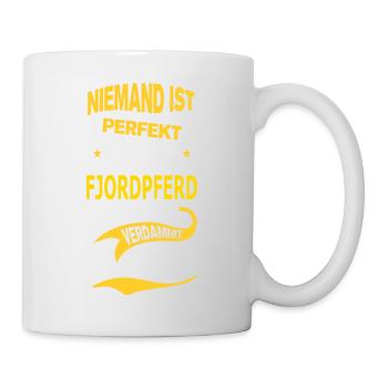 EINEM_FJORDPFERD - Tasse - Weiß - Rechts