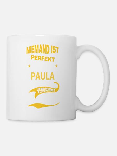 PAULA - Tasse - Weiß