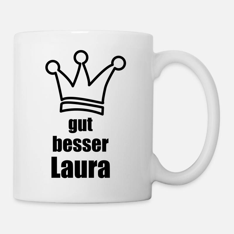 laura - Tasse - Weiß
