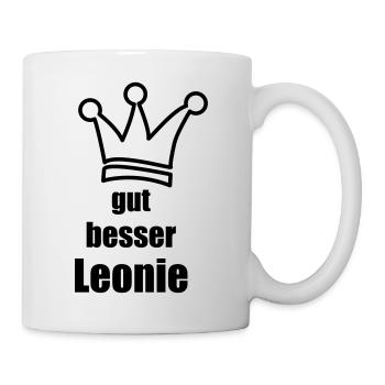 Leonie - Tasse - Weiß - Rechts