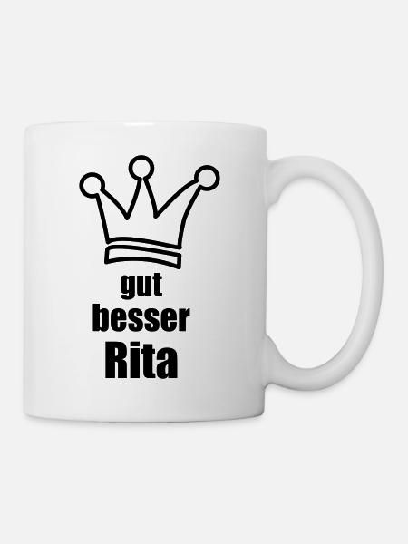 Rita - Tasse - Weiß