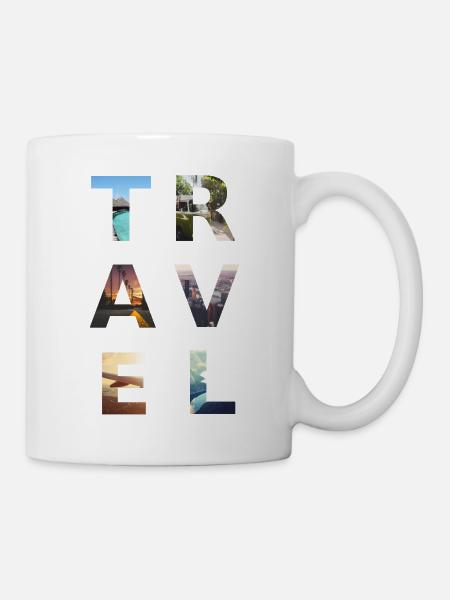 TRAVEL - Mug - white