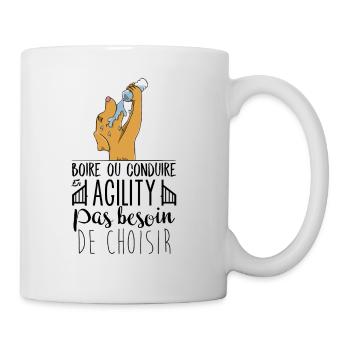 Boire ou Conduire - Labrador - Mug blanc - blanc - Droite