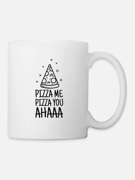 Pizza, pizza, PIzza - Mug - white
