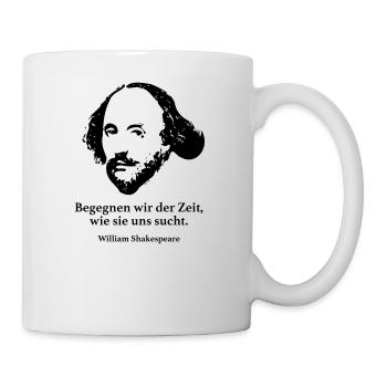 Shakespeare: Let's face the time, as we see it - Mug - white - Right
