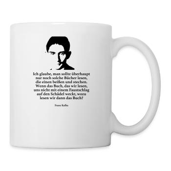 Kafka: I think you should only be - Mug - white - Right