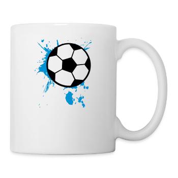 Football Splash 3c - Mug blanc - blanc - Droite